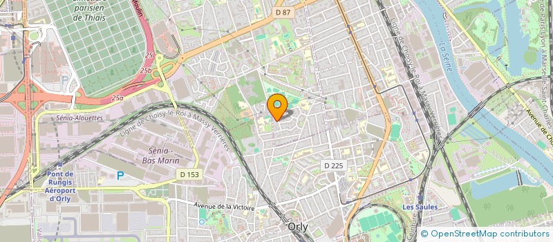 localisation de l'entreprise MADAME AMAL BENSOUDA  THIAIS