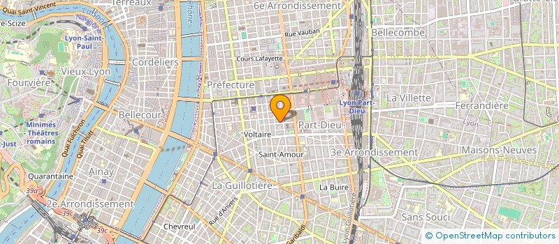 localisation de l'entreprise MADAME AMAL BOUAZZA  LYON