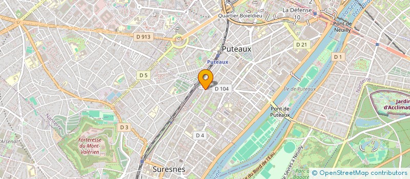 localisation de l'entreprise MADAME AMAL BOULAFRAH à SURESNES