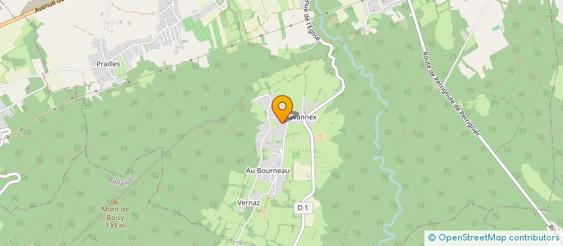 localisation de l'entreprise MADAME AMAL BOUNOUADER  SCIEZ