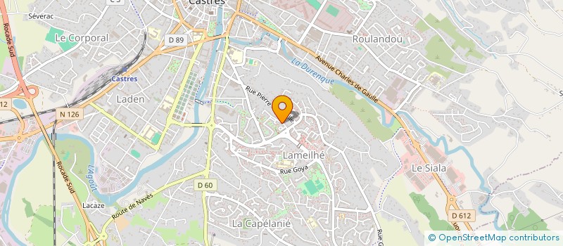 localisation de l'entreprise MADAME AMAL BOUTA  CASTRES