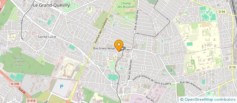 localisation de l'entreprise MADAME AMAL CHALA  SAINT-ETIENNE-DU-ROUVRAY