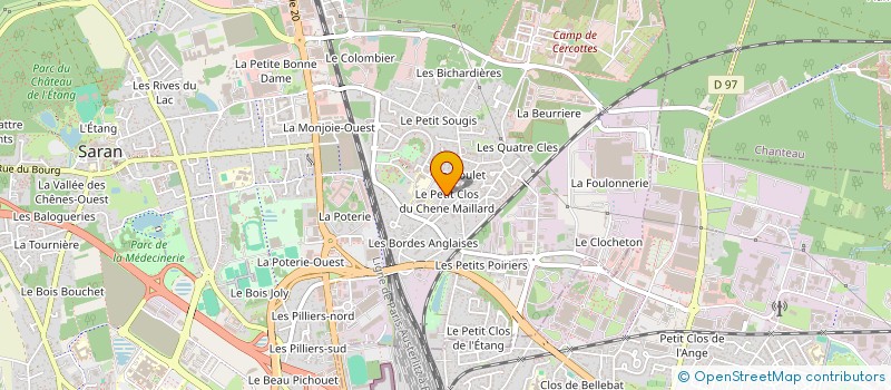 localisation de l'entreprise MADAME AMAL CHATOUI à SARAN