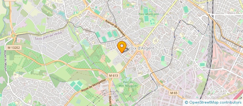 localisation de l'entreprise MADAME AMAL DHRISS à MONTPELLIER