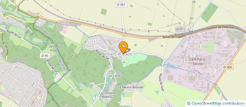 localisation de l'entreprise MADAME AMAL EL KHABLI  VILLIERS-LE-BACLE