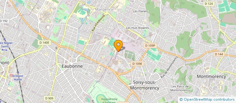 localisation de l'entreprise MADAME AMAL ELARBAOUI  SOISY-SOUS-MONTMORENCY