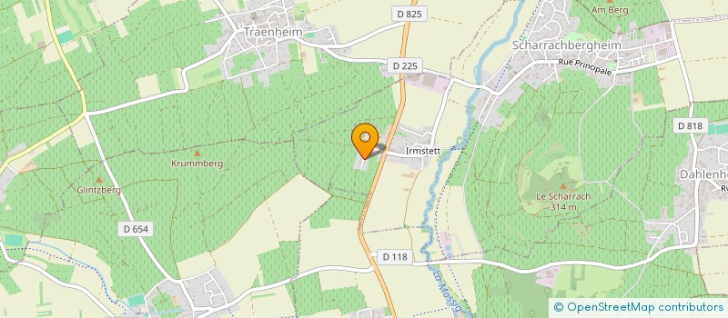 localisation de l'entreprise MADAME AMAL HAMININE  HOHENGFT