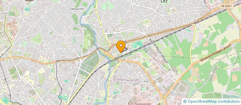 localisation de l'entreprise MADAME AMAL HEDDOUZI  MONTPELLIER