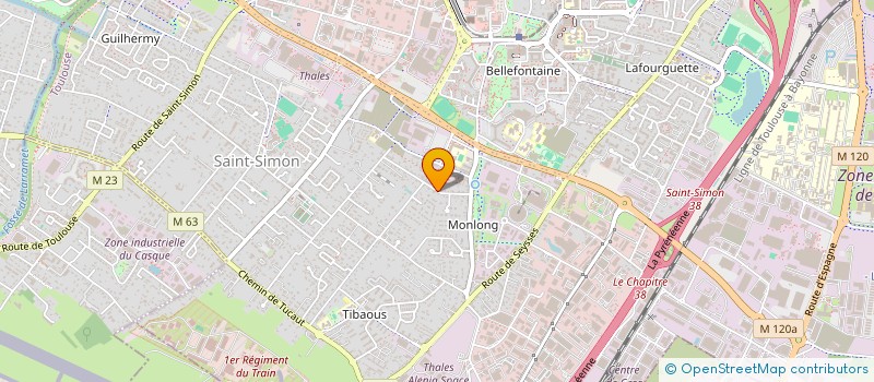 localisation de l'entreprise MADAME AMAL IKROU  TOULOUSE