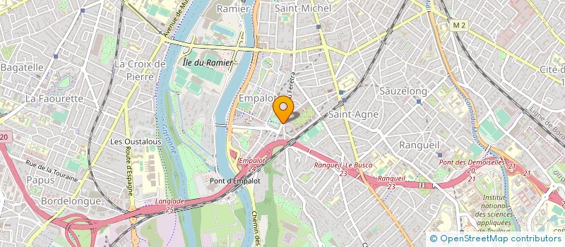 localisation de l'entreprise MADAME AMAL JEBBAR à TOULOUSE