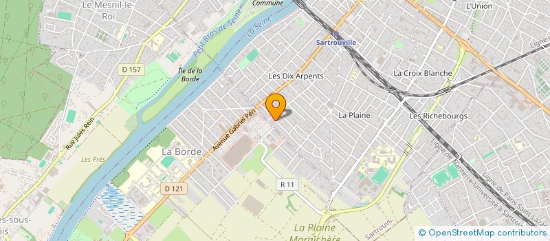 localisation de l'entreprise MADAME AMAL JINAH  SARTROUVILLE