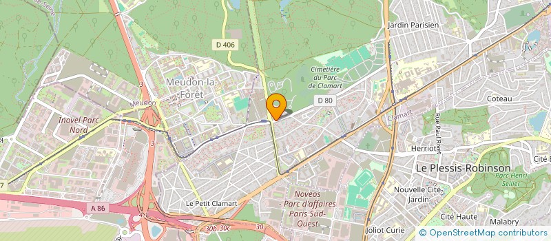 localisation de l'entreprise MADAME AMAL JOUOU à CLAMART