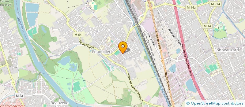 localisation de l'entreprise MADAME AMAL LASMAK  FENOUILLET