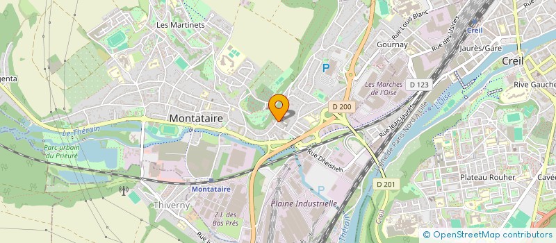 localisation de l'entreprise MADAME AMAL MADIH  CESSY