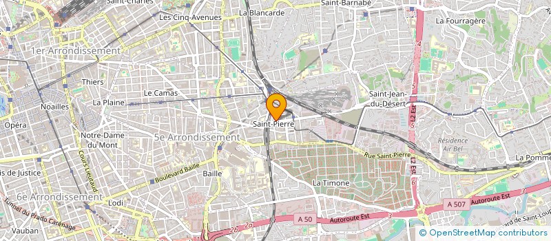 localisation de l'entreprise MADAME AMAL NIOUCH à MARSEILLE