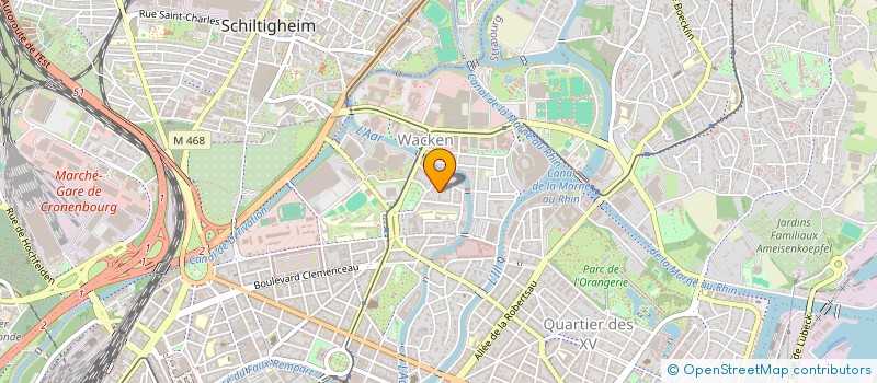 localisation de l'entreprise MADAME AMAL QUASSI à STRASBOURG