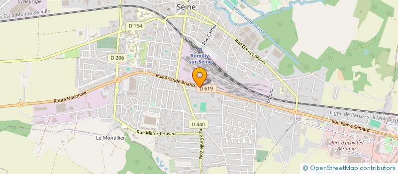 localisation de l'entreprise MADAME AMAL SAAD à ROMILLY-SUR-SEINE