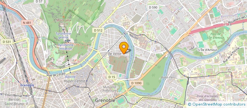 localisation de l'entreprise MADAME AMALAN BOA à GRENOBLE