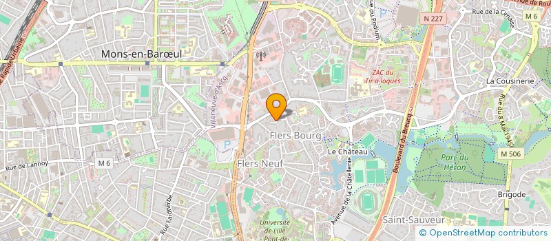 localisation de l'entreprise MADAME AMALE MAJID  VILLENEUVE-D'ASCQ