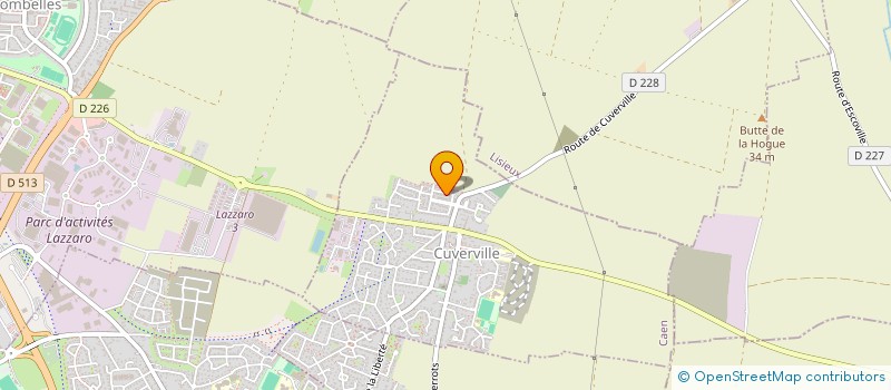 localisation de l'entreprise MADAME AMALE TOUIRA  CUVERVILLE