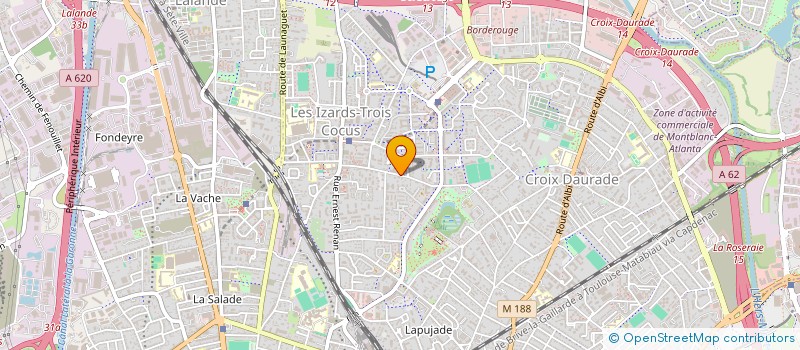 localisation de l'entreprise MADAME AMALIA DESBREST  TOULOUSE