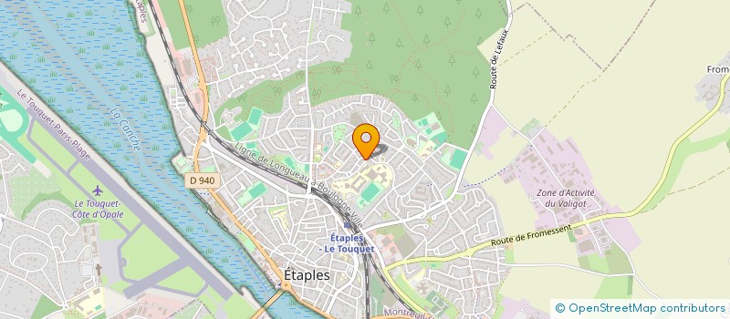 localisation de l'entreprise MADAME AMALIA GOSSELIN  ETAPLES