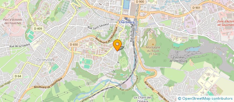 localisation de l'entreprise MADAME AMALIA-MARLENA PANTELEMON  CHERBOURG-EN-COTENTIN