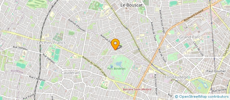 localisation de l'entreprise MADAME AMALIA MARTI  BORDEAUX