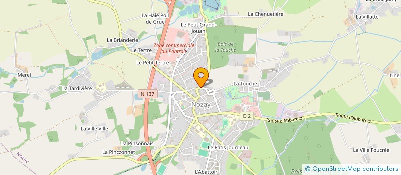 localisation de l'entreprise MADAME AMALIA PORCHE  NOZAY