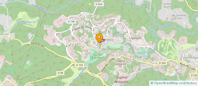 localisation de l'entreprise MADAME AMALIA SECK  VALBONNE