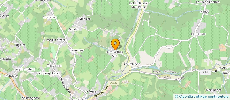 localisation de l'entreprise MADAME AMALYA KHAZARYAN  LE TOURNE