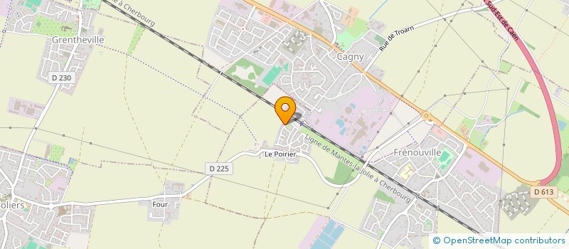 localisation de l'entreprise MADAME AMANCIA MARIE  FRENOUVILLE