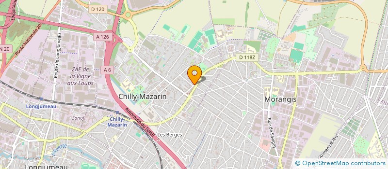 localisation de l'entreprise MADAME AMANCIO TATIANY  CHILLY-MAZARIN