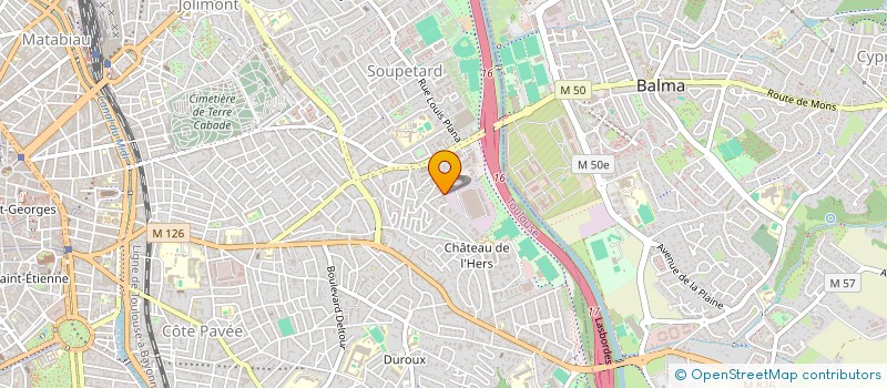 localisation de l'entreprise MADAME AMANDA BARBUT  TOULOUSE