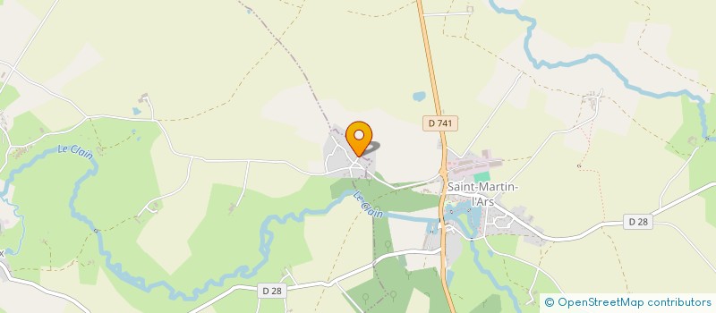 localisation de l'entreprise MADAME AMANDA BEEVERS  SAINT-MARTIN-L'ARS