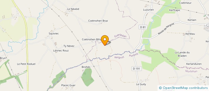 localisation de l'entreprise MADAME AMANDA BLACKETER  CAUREL