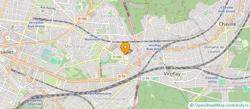 localisation de l'entreprise MADAME AMANDA BONNIN  VERSAILLES