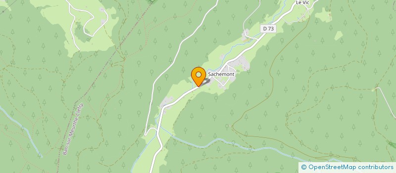 localisation de l'entreprise MADAME AMANDA DA COSTA  BAN-SUR-MEURTHE-CLEFCY