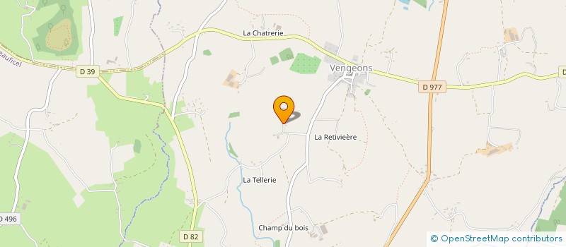 localisation de l'entreprise MADAME AMANDA DEAN  SOURDEVAL