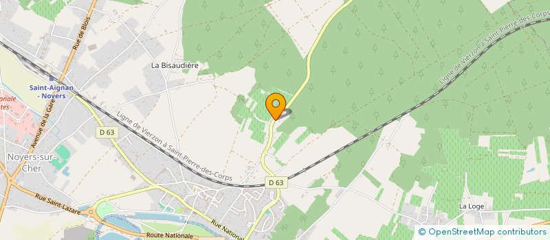 localisation de l'entreprise MADAME AMANDA DELAVIER à NOYERS-SUR-CHER
