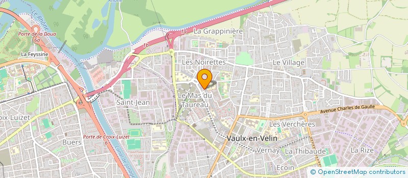 localisation de l'entreprise MADAME AMANDA DINTANAVONG  VAULX-EN-VELIN