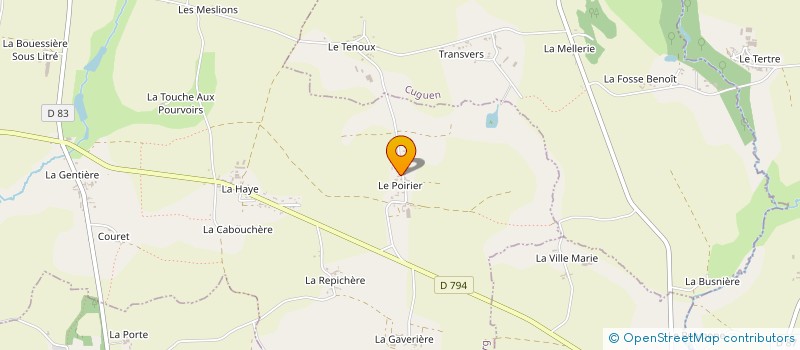 localisation de l'entreprise MADAME AMANDA DRAKE à COMBOURG