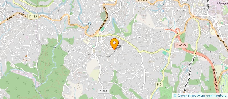 localisation de l'entreprise MADAME AMANDA ETHERIDGE  GRASSE