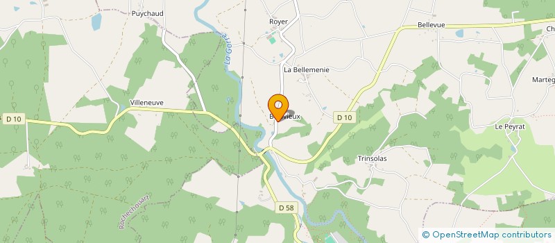 localisation de l'entreprise MADAME AMANDA FILMER  SAINT-AUVENT