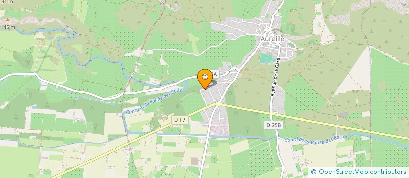 localisation de l'entreprise MADAME AMANDA FREEMAN  AUREILLE