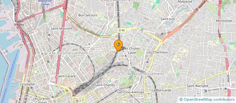 localisation de l'entreprise MADAME AMANDA GASC à MARSEILLE