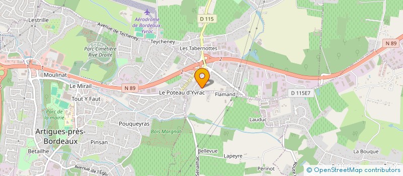 localisation de l'entreprise MADAME AMANDA GEFFRELOT  YVRAC