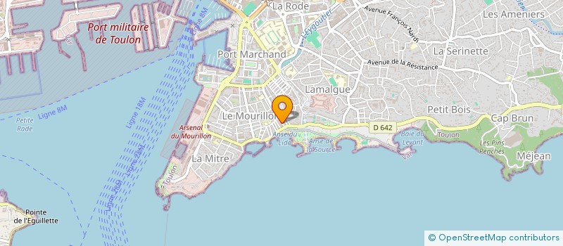 localisation de l'entreprise MADAME AMANDA GOSLAN à SANARY-SUR-MER