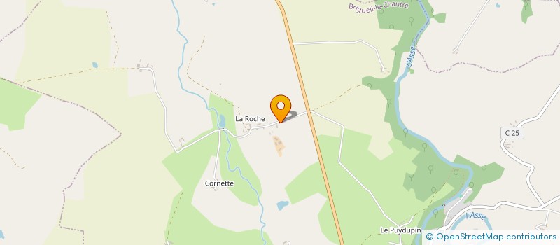 localisation de l'entreprise MADAME AMANDA GRAHAM à BRIGUEIL-LE-CHANTRE