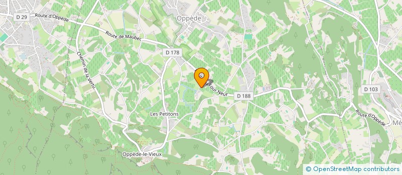 localisation de l'entreprise MADAME AMANDA HEMUSS  OPPEDE